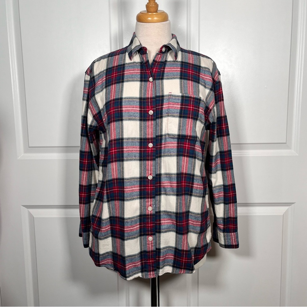 Eddie Bauer Plaid Button Down Shirt